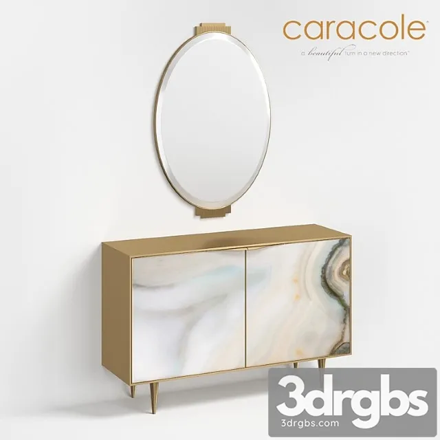 Chest extrav-agate and mirror self portrait saracole 2 3D Model Download Chest extrav-agate and mirror self portrait saracole 2 3D Model Download