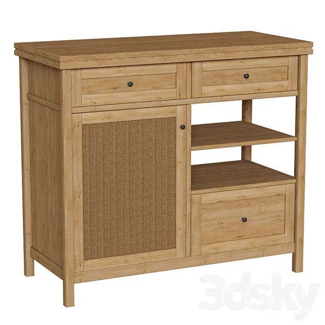 Chest gabin 3D Model Chest gabin 3D Model