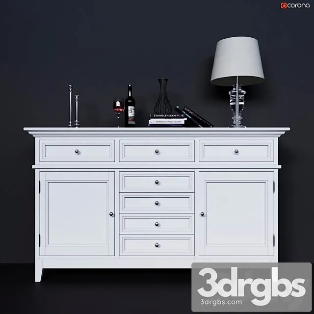 Chest high with facades and drawers center dantone home 2 3D Model Download Chest high with facades and drawers center dantone home 2 3D Model Download