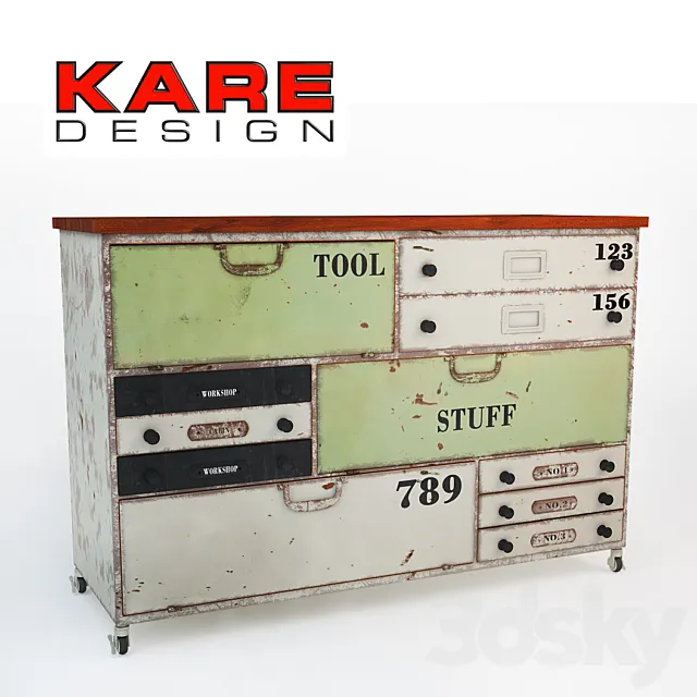 Chest Kare “Do It Yourself” 3DModel