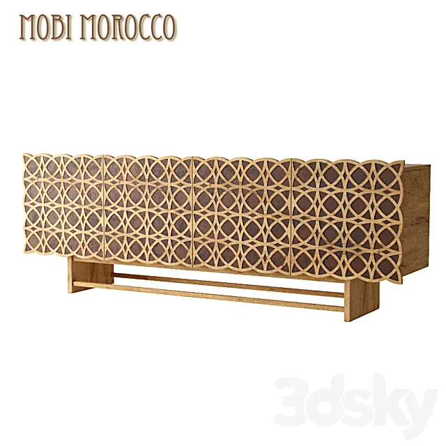 Chest Mobi Morocco 3D Model Chest Mobi Morocco 3D Model