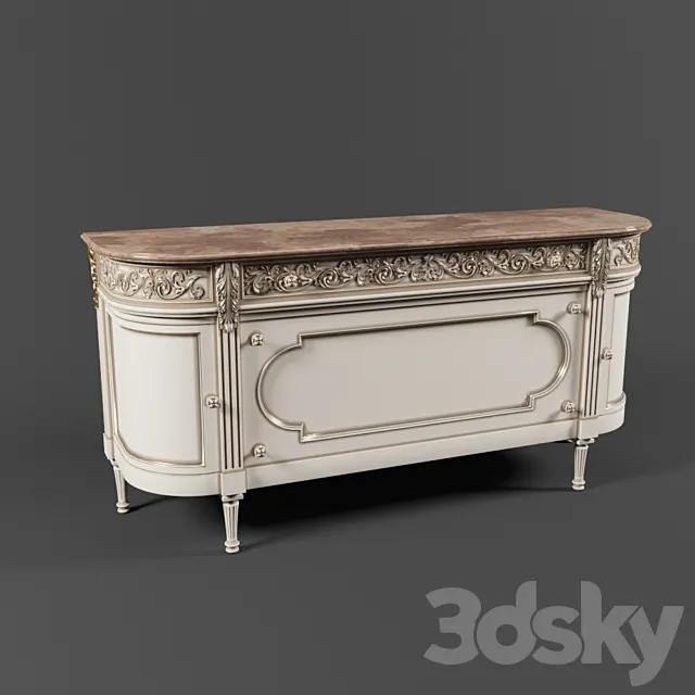 chest of drawers 3D Model chest of drawers 3D Model
