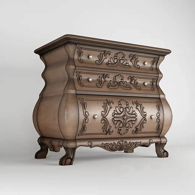 chest of drawers 3D Model