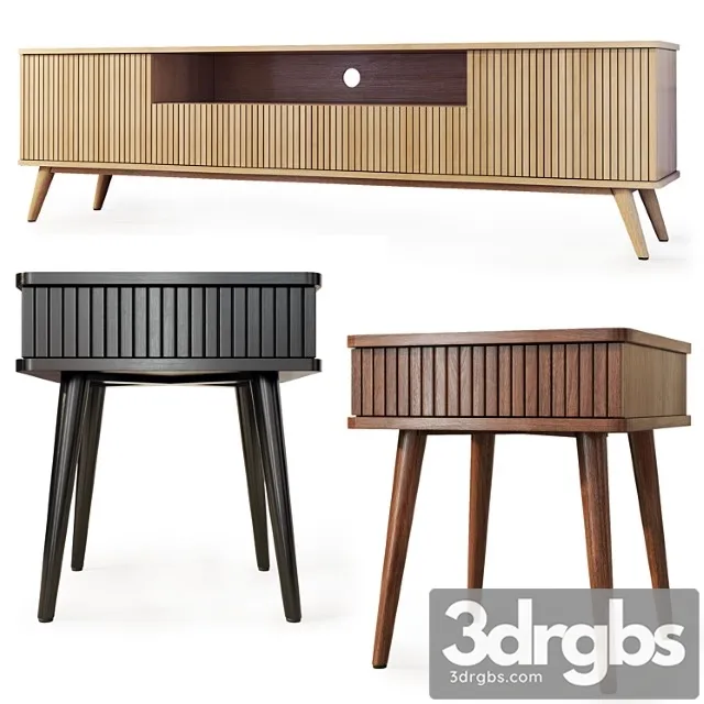 Chest of drawers and bedside table viva. tvstand, nightstand by lulu Chest of drawers and bedside table viva. tvstand, nightstand by lulu