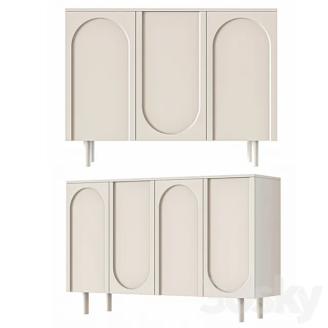 Chest of drawers Atafome _ Commode Atafome 3D Model