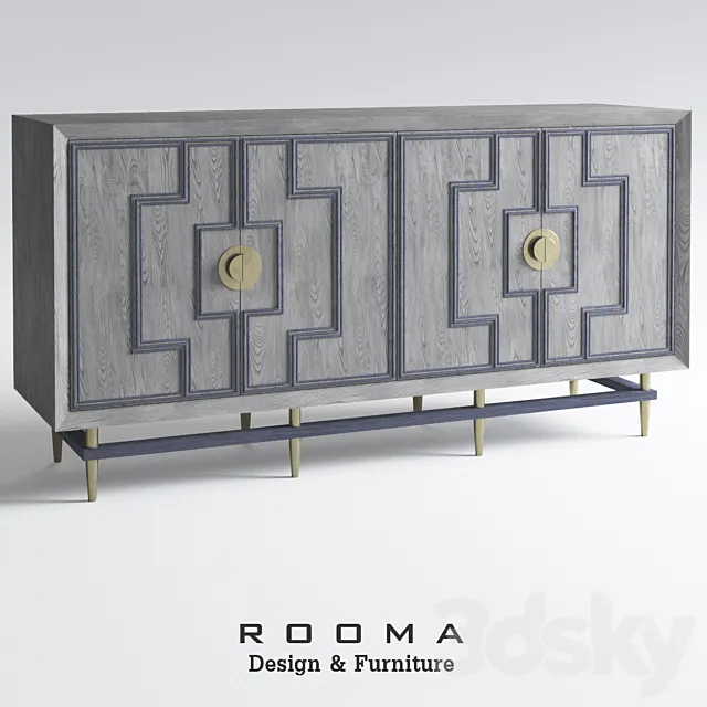 Chest of drawers Aurora Rooma Design 3DModel