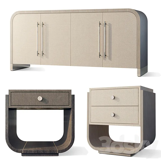Chest of drawers bedside table Modern Mood Hooker 3D Model Chest of drawers bedside table Modern Mood Hooker 3D Model