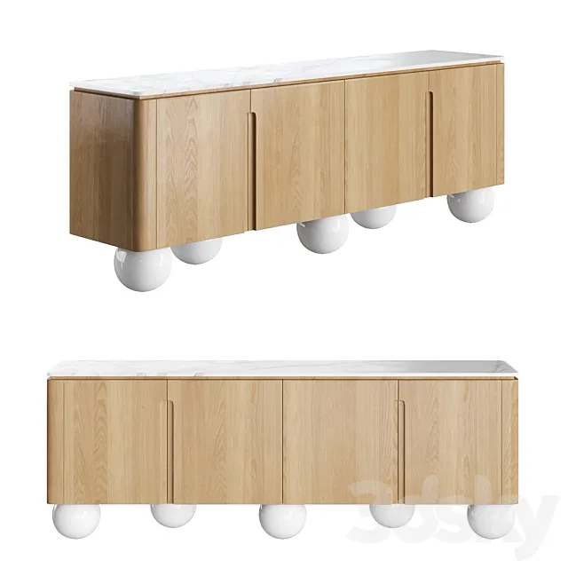 Chest of drawers City 3D Model Chest of drawers City 3D Model