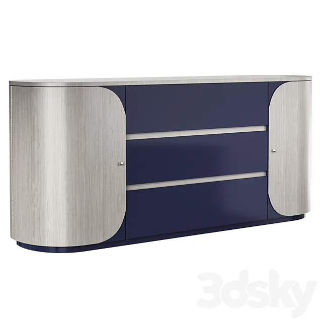 Chest of drawers Da Vita Dresser Caracole 3DModel Chest of drawers Da Vita Dresser Caracole 3DModel