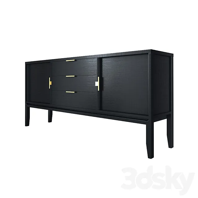 Chest of drawers Dantone City 3D Model Chest of drawers Dantone City 3D Model