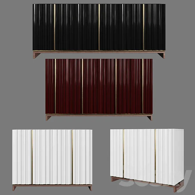 Chest of drawers FORNETTI 3DModel Chest of drawers FORNETTI 3DModel