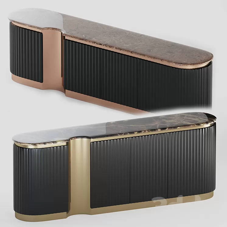 Chest of drawers LEONARDO 3D Model