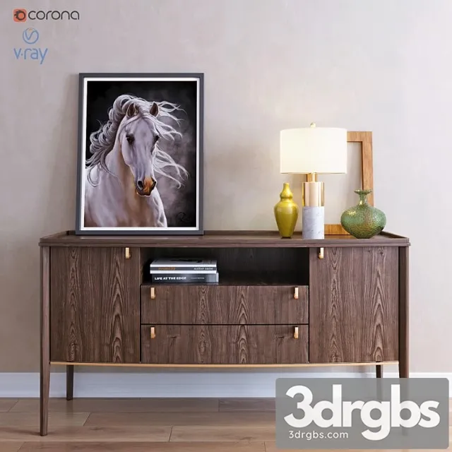 Chest of drawers – new classic dantone home 2 3D Model Download Chest of drawers – new classic dantone home 2 3D Model Download