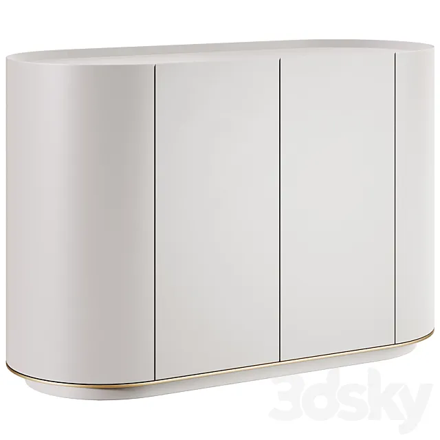 Chest of drawers Seat height 800mm Hi!Moon 3D Model