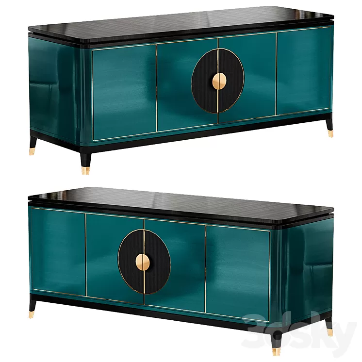 Chest of drawers Seville Frato Interiors 3D Model Free Download