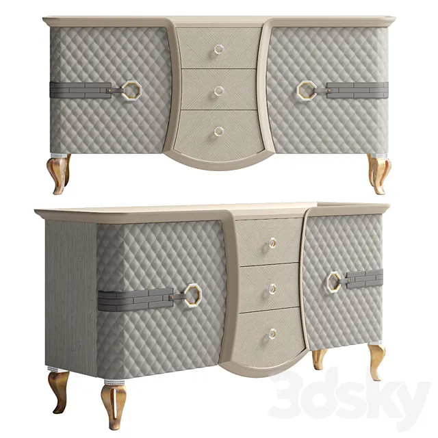 Chest of drawers SIGNORINI & COCO Sideboard 3DModel Chest of drawers SIGNORINI & COCO Sideboard 3DModel