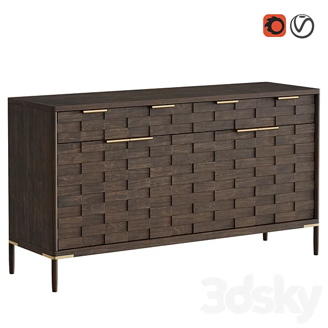 Chest of drawers Textures 3D Model Chest of drawers Textures 3D Model