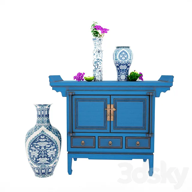 Chest of drawers with legs Mati – Guychu. The Qing Dynasty. 3DModel Chest of drawers with legs Mati – Guychu. The Qing Dynasty. 3DModel