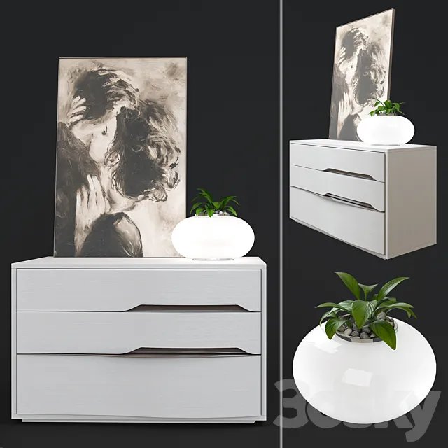 Chest of Tomasella Venere and Azzardo Flora 3DModel