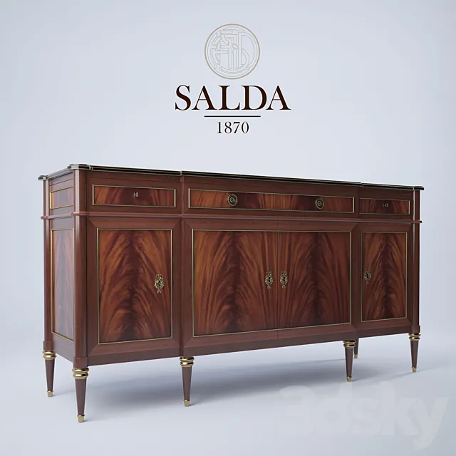 Chest Salda 8614 3D Model