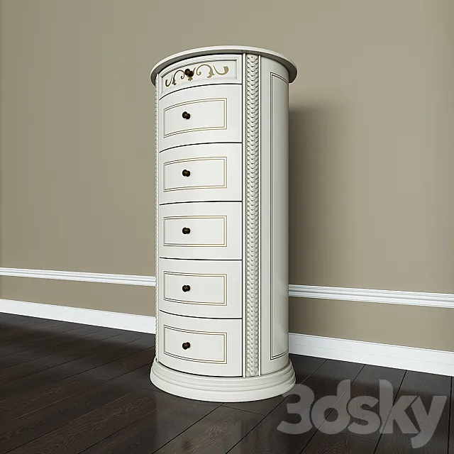 Chest – Siena Avorio 3DModel