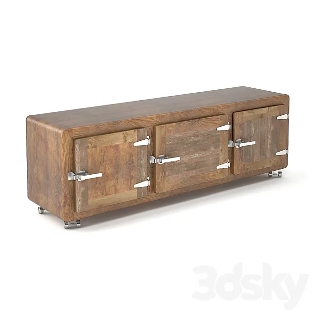 Chest-style Loft art 3D Model