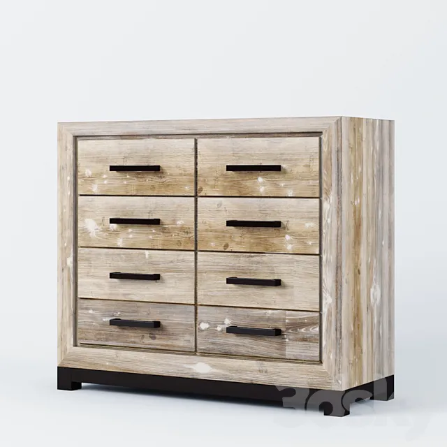 Chest Tempo black. Belfan 3DModel