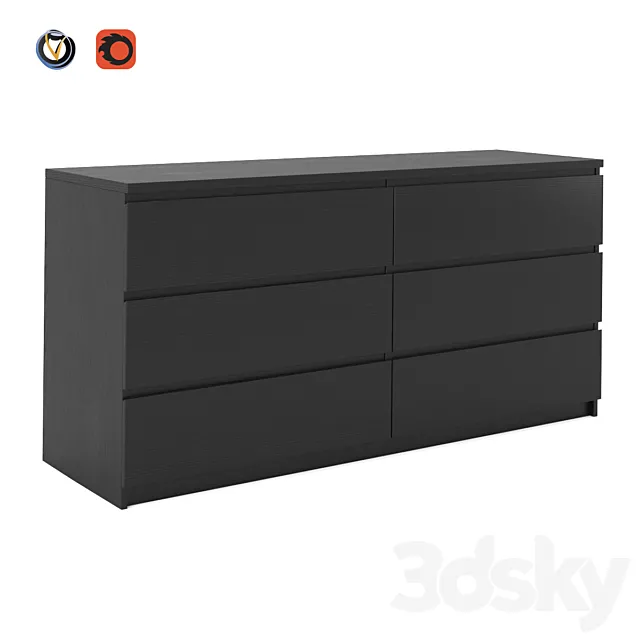 chest_IKEA 3D Model chest_IKEA 3D Model