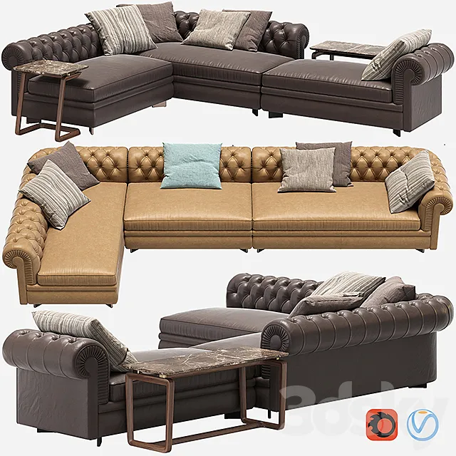 Chester Line Renzo Frau 3D Model