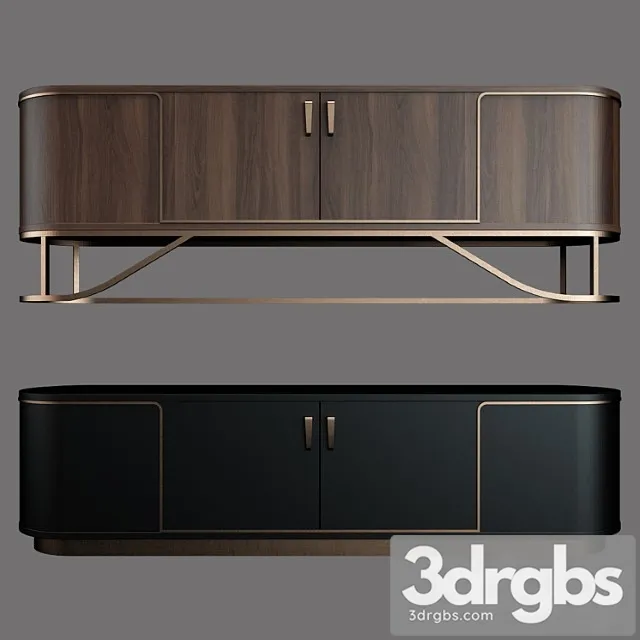 Chests of art deco  024 2 3D Model Download