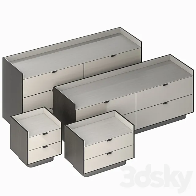 Chests of drawers & Sideboards Darren 3DModel Chests of drawers & Sideboards Darren 3DModel