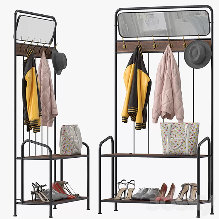 Chetak Hallway Unit 3D Model Chetak Hallway Unit 3D Model