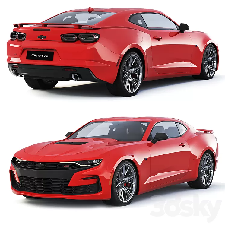 Chevrolet Camaro RS 2019 3D Model