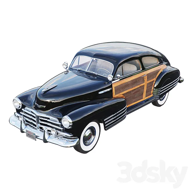Chevrolet Fleetline 1948 3D Model