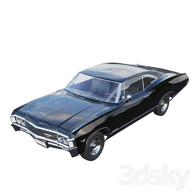 Chevrolet impala 67 3D Model