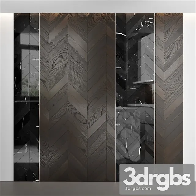 Chevron sliced 3 3D Model Download