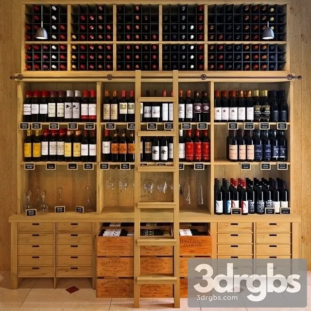 Chez Le Caviste 3D Model Download Chez Le Caviste 3D Model Download