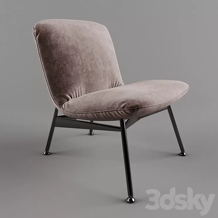 Chiado armchair 3D Model