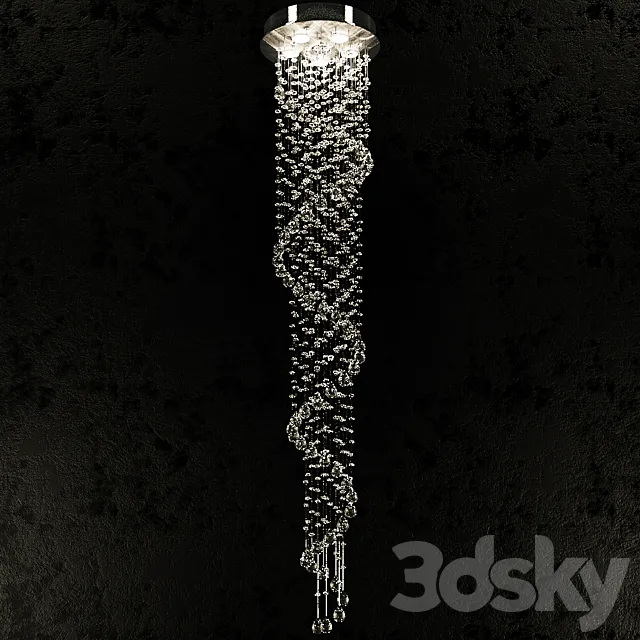 Chiaro Cascade 02 3D Model Chiaro Cascade 02 3D Model