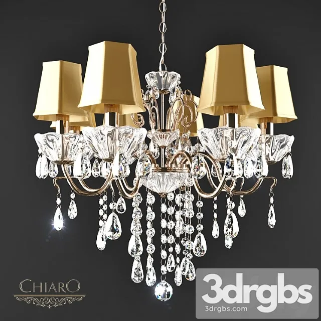 Chiaro Hanging Chandelier 282010908 3D Model Download