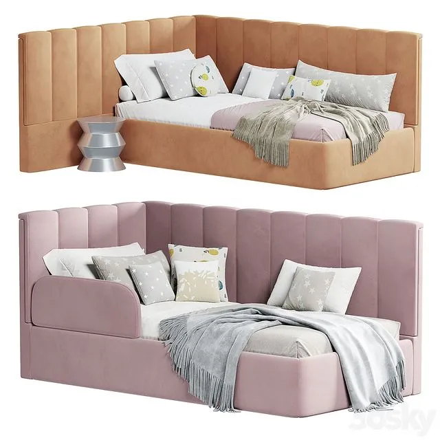 Child bed Valencia by WoodSoft 3D Model Child bed Valencia by WoodSoft 3D Model