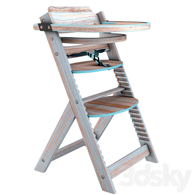 Child chair 3D Model Child chair 3D Model