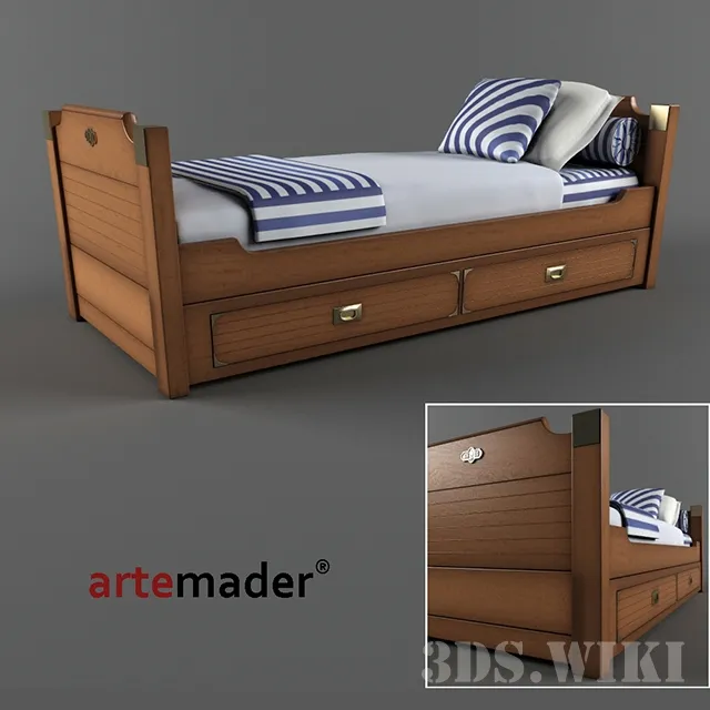 child-room – Artemader Camarote children’s bed 3D Model