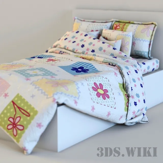 child-room – Baby Bed 3D Model