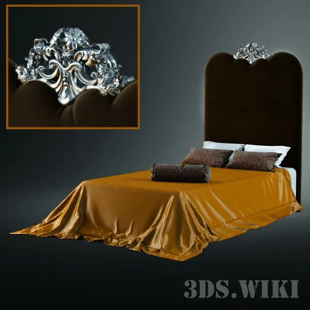 child-room – Bed CREAZIONI Samuele letto 3D Model