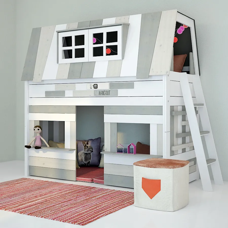 child-room – Bed Hang Out 1 3D Model