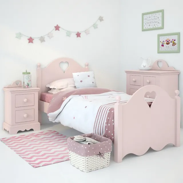child-room – Bed Looby Lou 3D Model