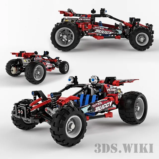 child-room – Buggy  8048 3D Model