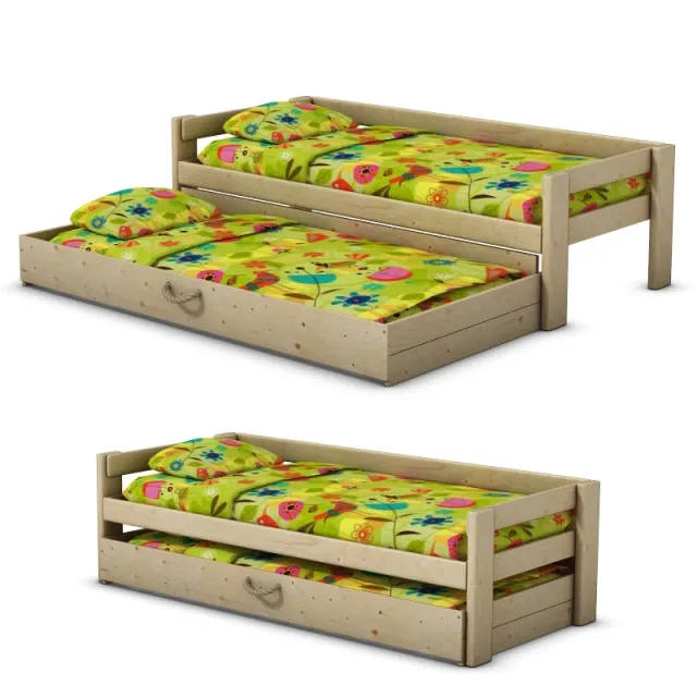 child-room – Bunk bed 3D Model