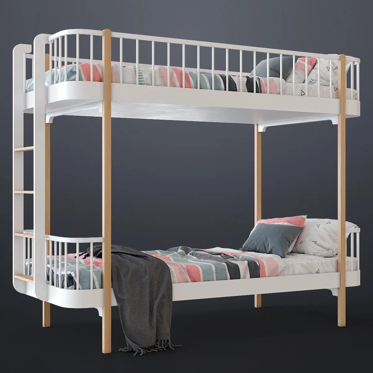child-room – Bunk bed Oliver 1 3D Model